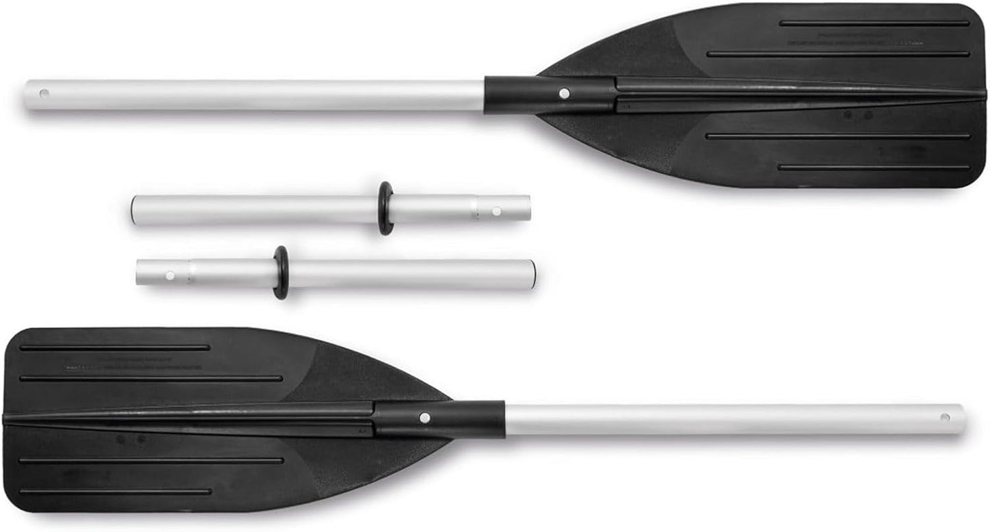 Intex Challenger 3 Set Schlauchboot - 295 x 137 x 43 cm - 3-teilig - Blau / Gelb
