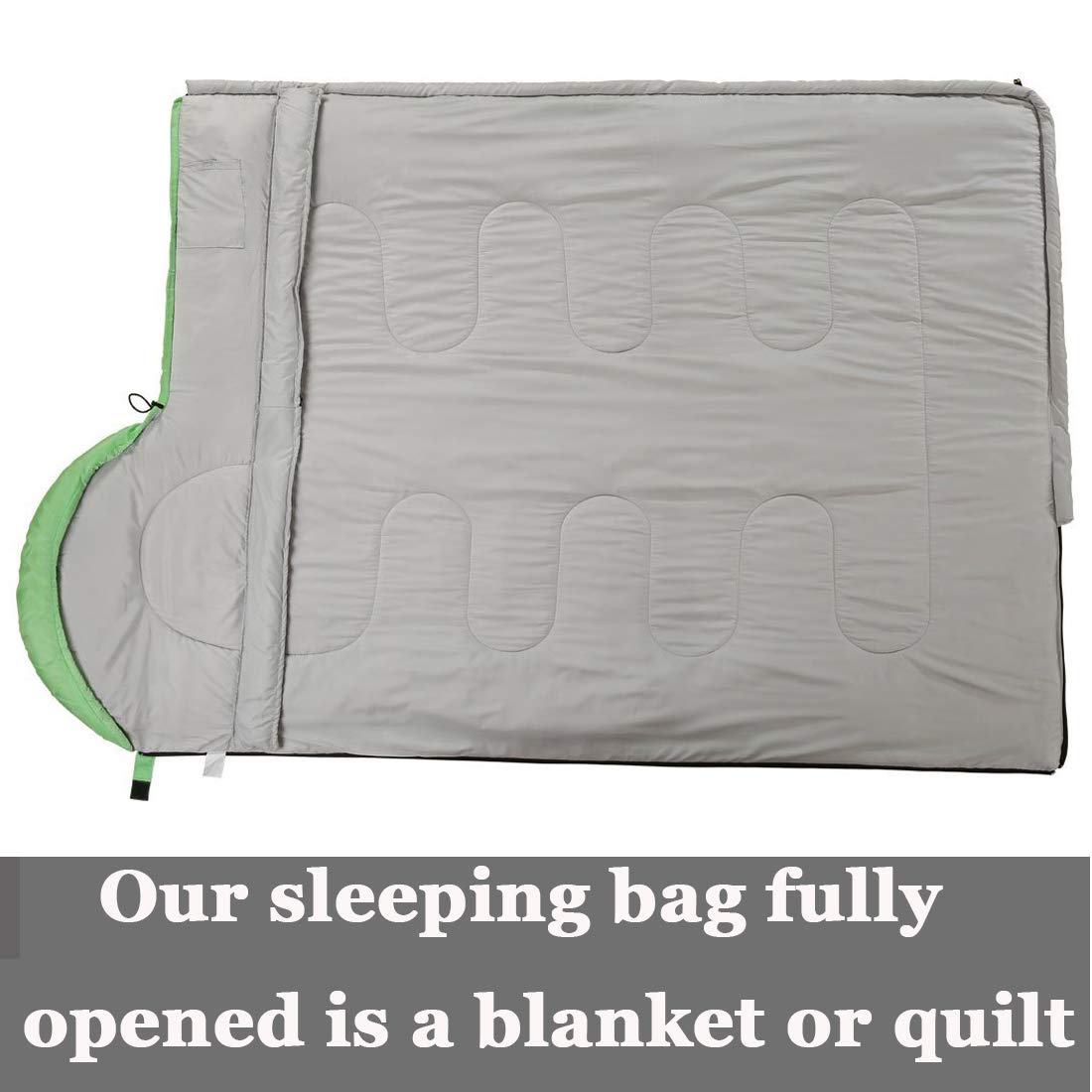 SOULOUT Schlafsack 3-4 Jahreszeiten - Wasserdichter Leichter Deckenschlafsack für Camping, Reisen und Outdoor-Aktivitäten -Ideal für Erwachsene und Kinder - 220 x 83 cm