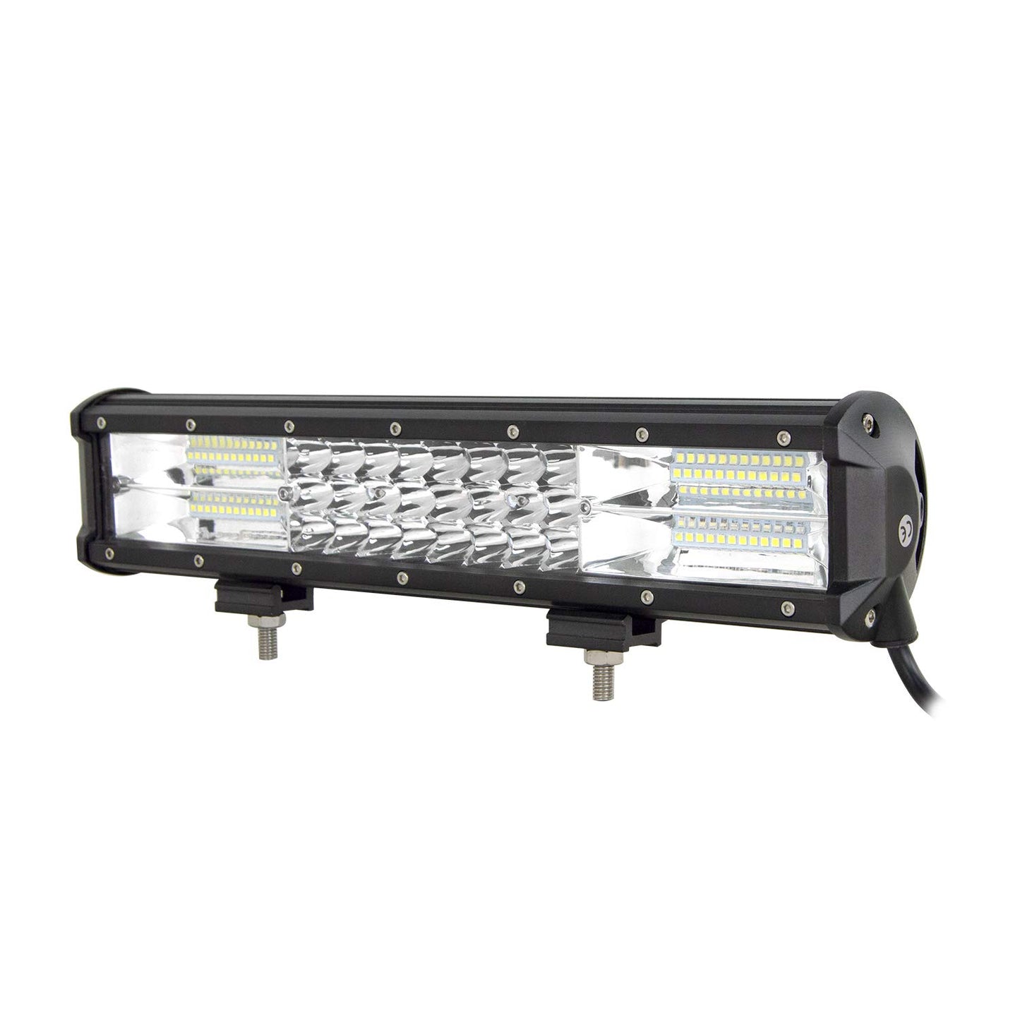 ELB AUXTINGS 22 Zoll 324W dreireihiger LED Arbeitslicht Bar Autoscheinwerfer Offroad Flutlicht Scheinwerfer 6000K imprägniern IP67 Arbeits-Licht 12V 24V