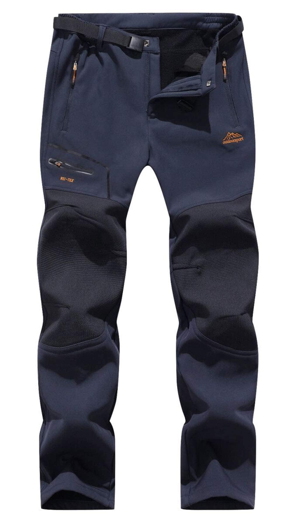 BenBoy Herren Wanderhose Wasserdicht Softshellhose Outdoorhose Winddicht Warm Gefüttert Skihose Snowboardhose Winter Trekkinghose