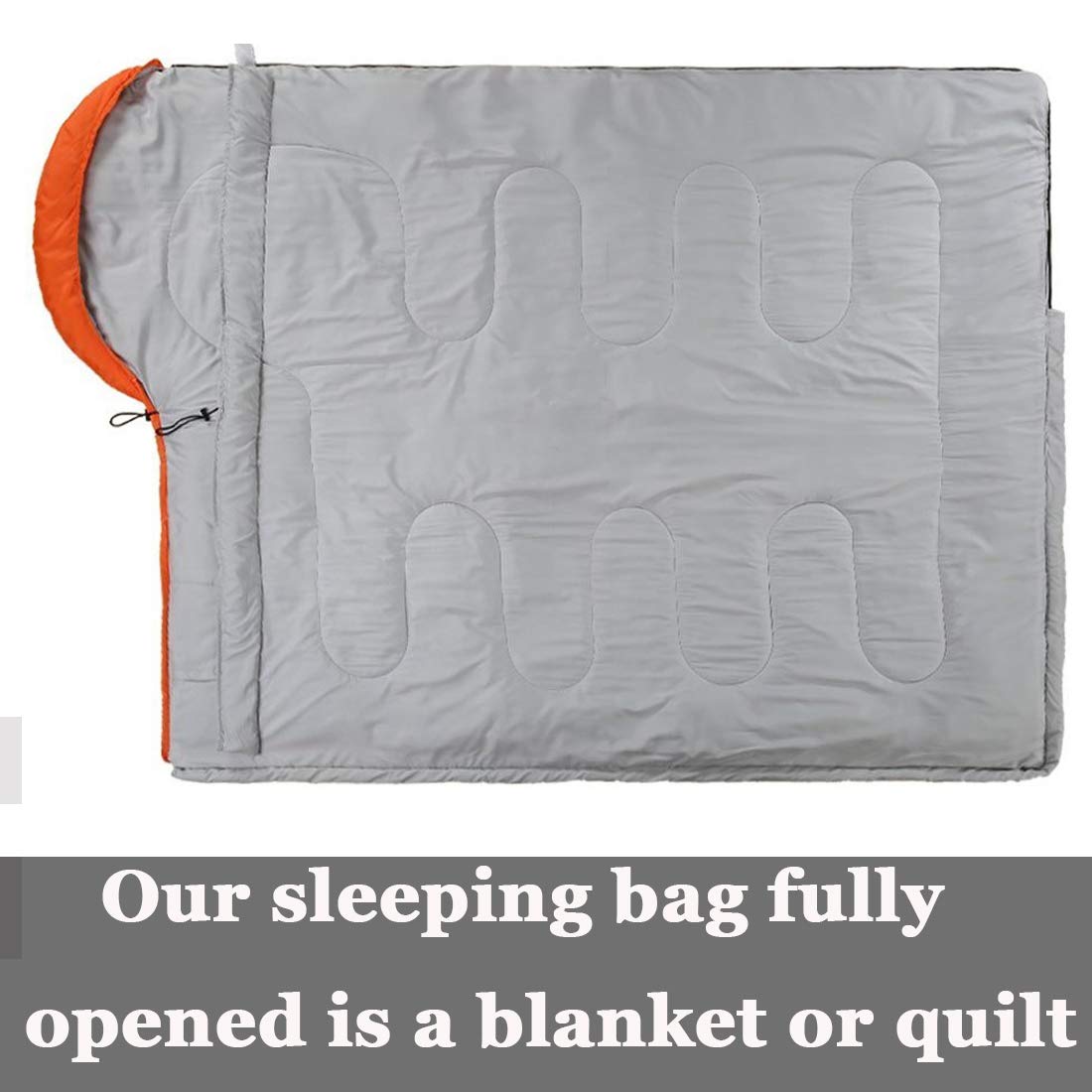 SOULOUT Schlafsack 3-4 Jahreszeiten - Wasserdichter Leichter Deckenschlafsack für Camping, Reisen und Outdoor-Aktivitäten -Ideal für Erwachsene und Kinder - 220 x 83 cm