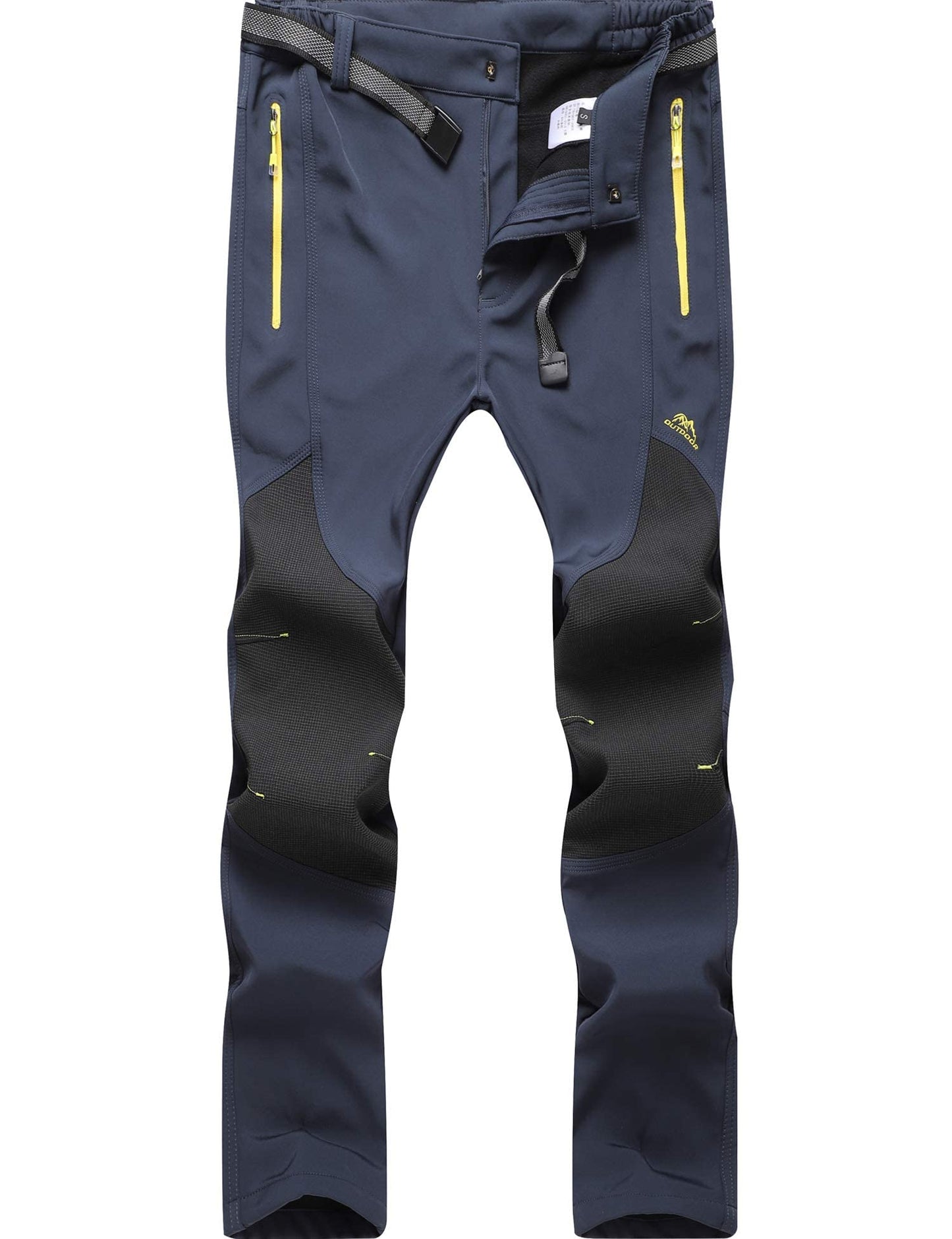 BenBoy Herren Wanderhose Wasserdicht Softshellhose Outdoorhose Winddicht Warm Gefüttert Skihose Snowboardhose Winter Trekkinghose