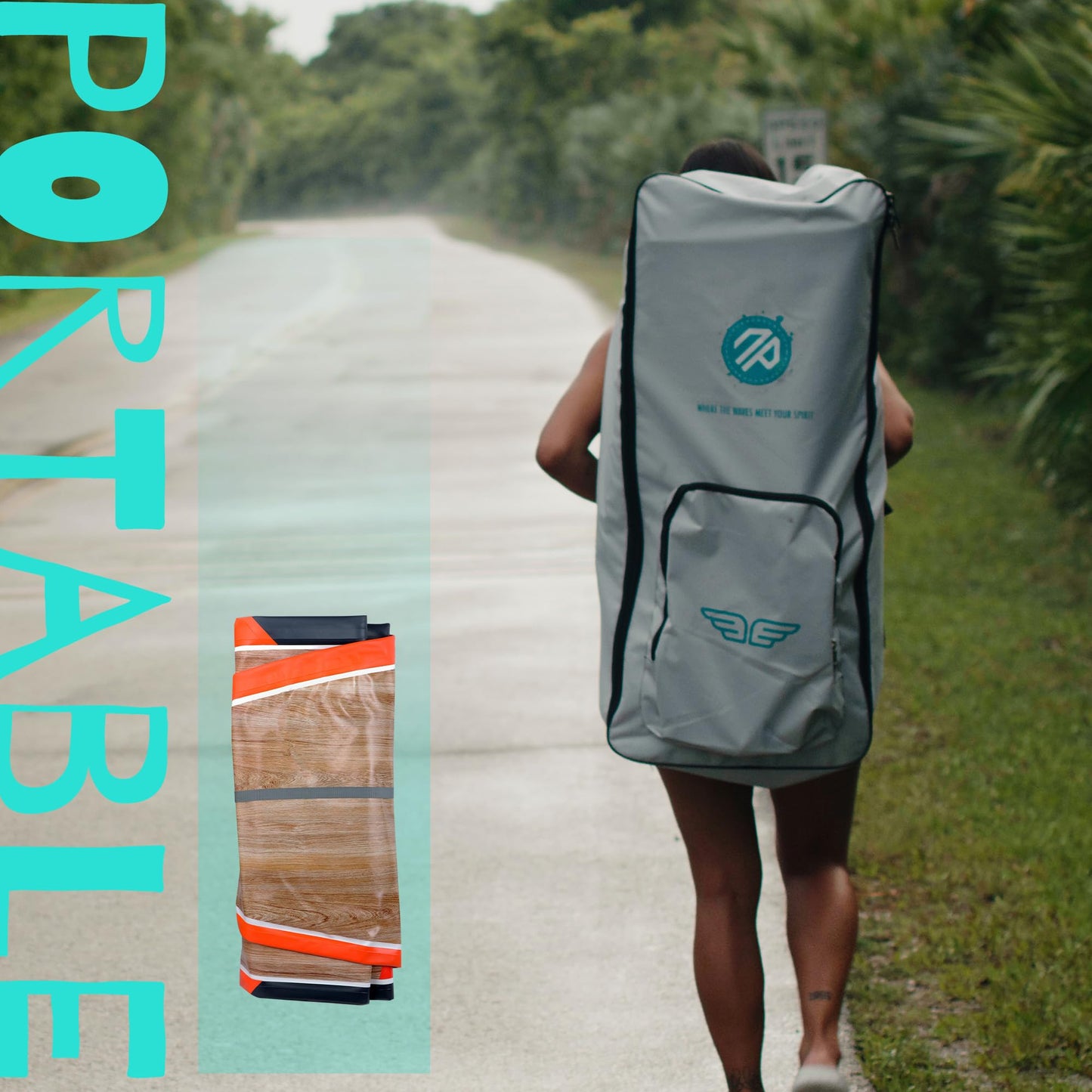 ELB Explore - Niphean Stand up Paddle Board mit Ausgewogenem Flügeldesign und robustem SUP Zubehör, 335cm Stabil Inflatable Paddle Boards for Adults, Sup Board, Stand up Paddling Board mit Sitz, Paddleboard