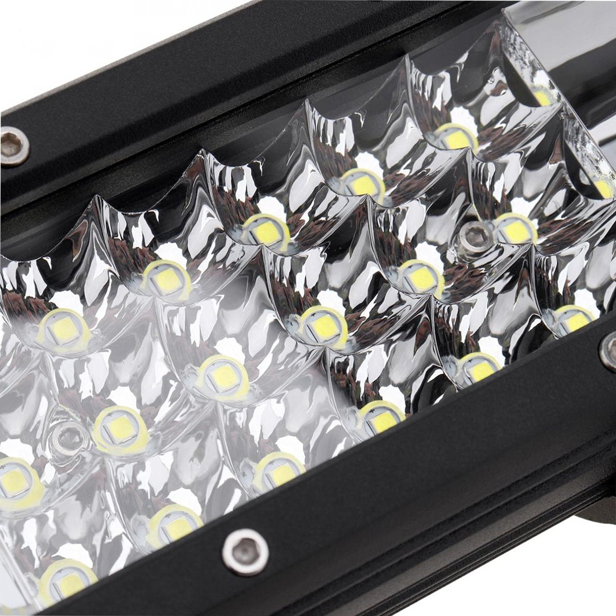 ELB AUXTINGS 22 Zoll 324W dreireihiger LED Arbeitslicht Bar Autoscheinwerfer Offroad Flutlicht Scheinwerfer 6000K imprägniern IP67 Arbeits-Licht 12V 24V