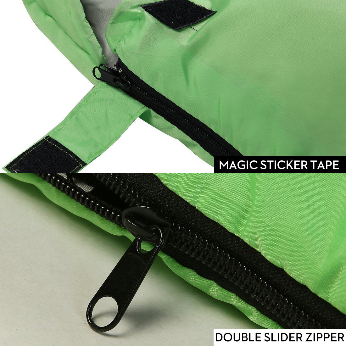 SOULOUT Schlafsack 3-4 Jahreszeiten - Wasserdichter Leichter Deckenschlafsack für Camping, Reisen und Outdoor-Aktivitäten -Ideal für Erwachsene und Kinder - 220 x 83 cm