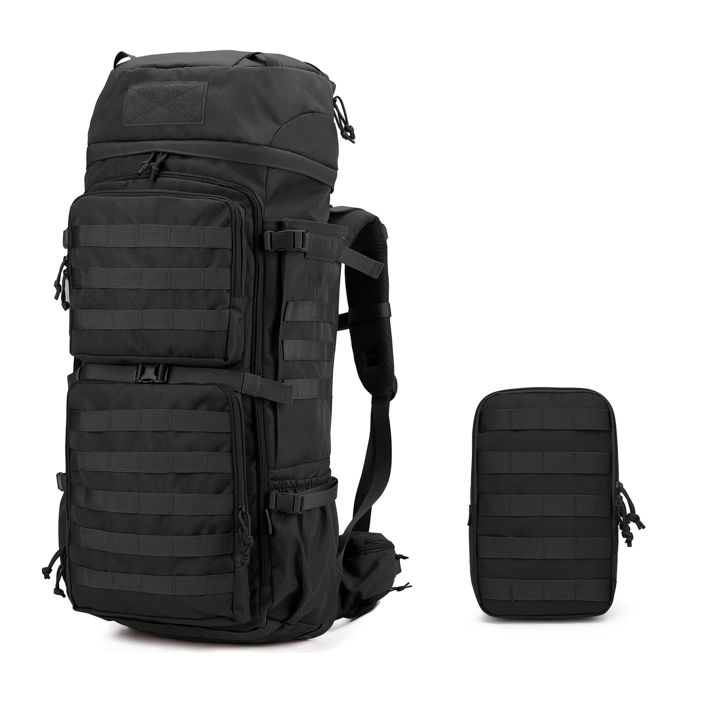 ELB Marder Mardingtop 75L Rucksack Taktischer Rucksack Wanderrucksack Trekkingrucksack YKK Zipper mit der großen Kapazität