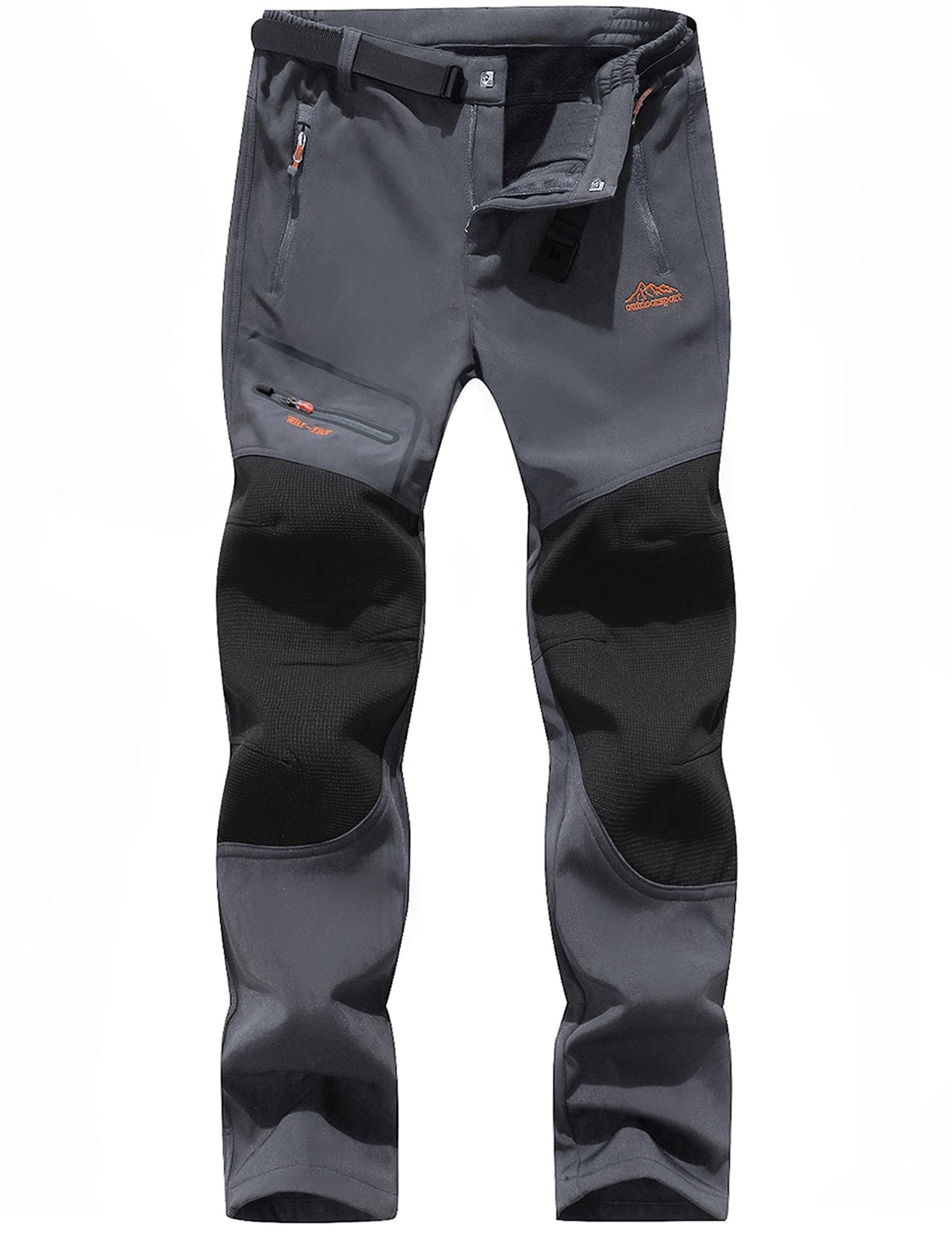 BenBoy Herren Wanderhose Wasserdicht Softshellhose Outdoorhose Winddicht Warm Gefüttert Skihose Snowboardhose Winter Trekkinghose