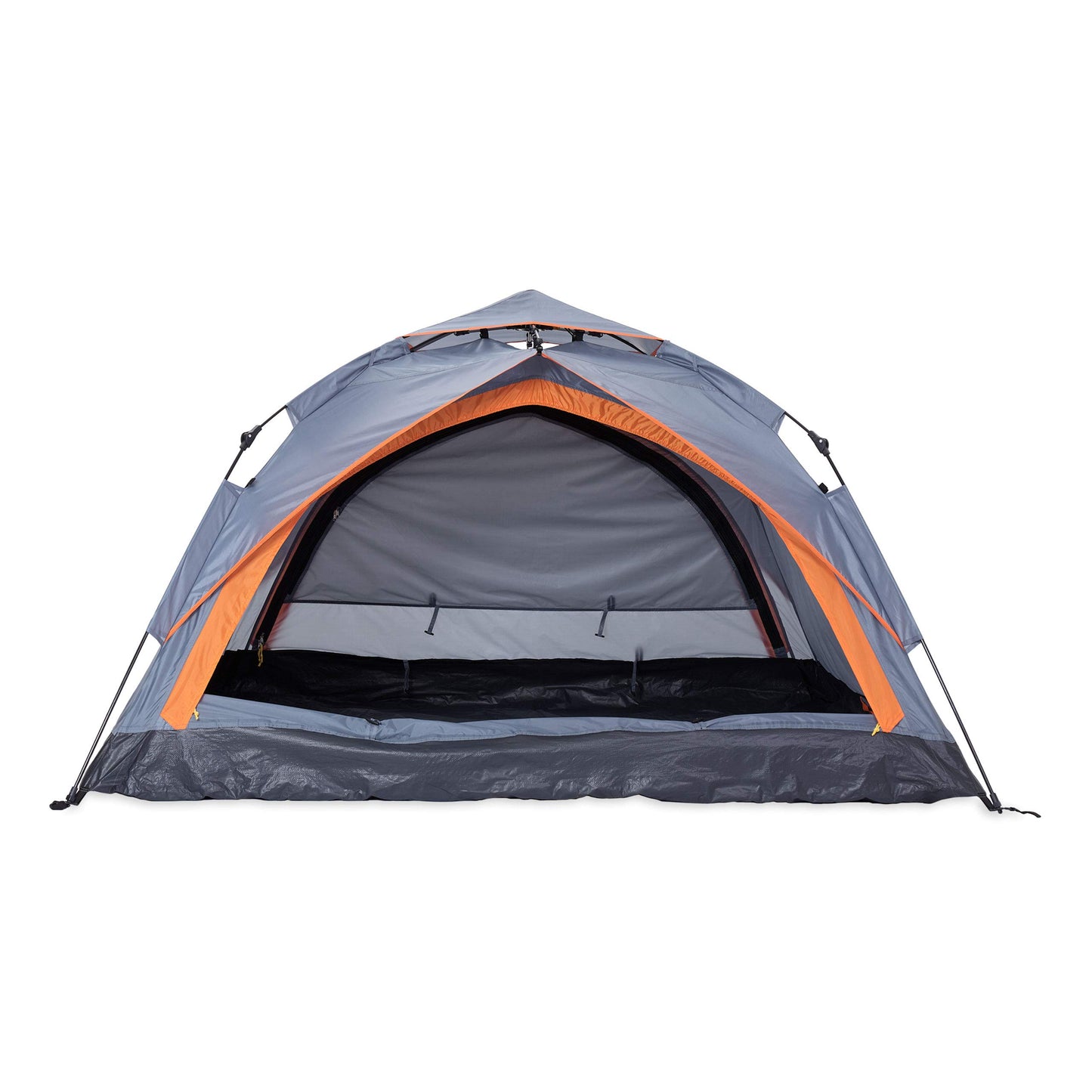 Lumaland Camping Zelt | Leichtes Pop Up Wurfzelt | 2-3 Personen Kuppelzelt | Trekking & Festival Igluzelt | Sekundenzelt Wasserdicht 210x190x110cm | Wind- & Sonnenschutz | Mit 1 & 2 Eingängen