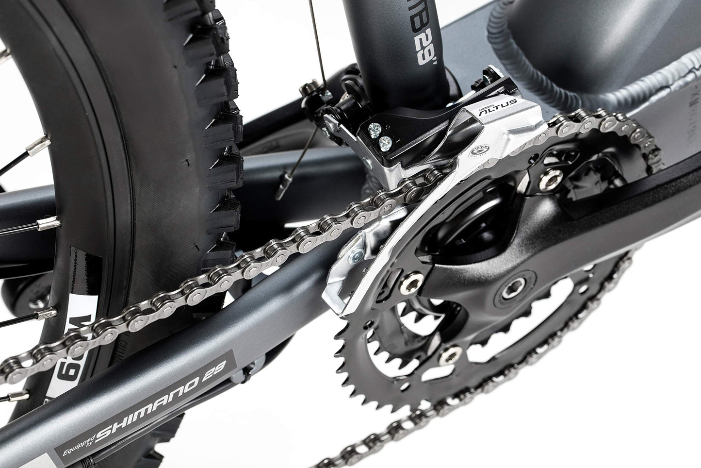ELB move it Elektrische Fahrrad EMTB-29 " SHIMANO 24 Geschwindigkeiten & hydraulische Scheibenbremsen Integrierter Akku Ion Lithium 48V 13Ah