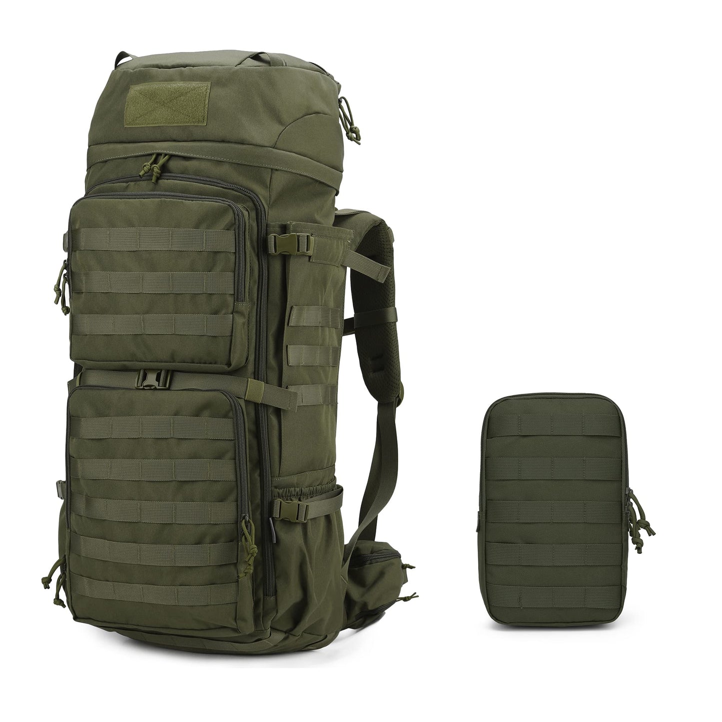 ELB Marder Mardingtop 75L Rucksack Taktischer Rucksack Wanderrucksack Trekkingrucksack YKK Zipper mit der großen Kapazität