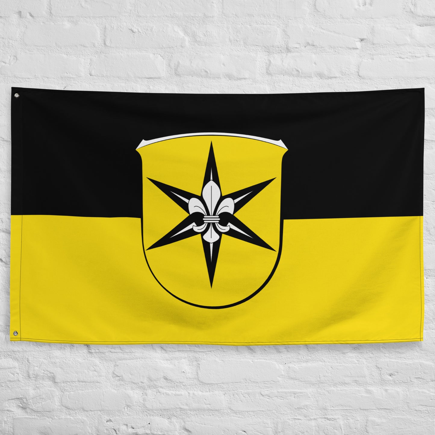 Waldecker Fahne einseitig