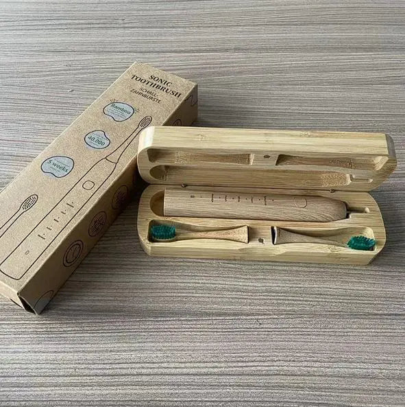 ELB Zahnbürste elekt. Bamboo USB Rechargeable Electric Toothbrush