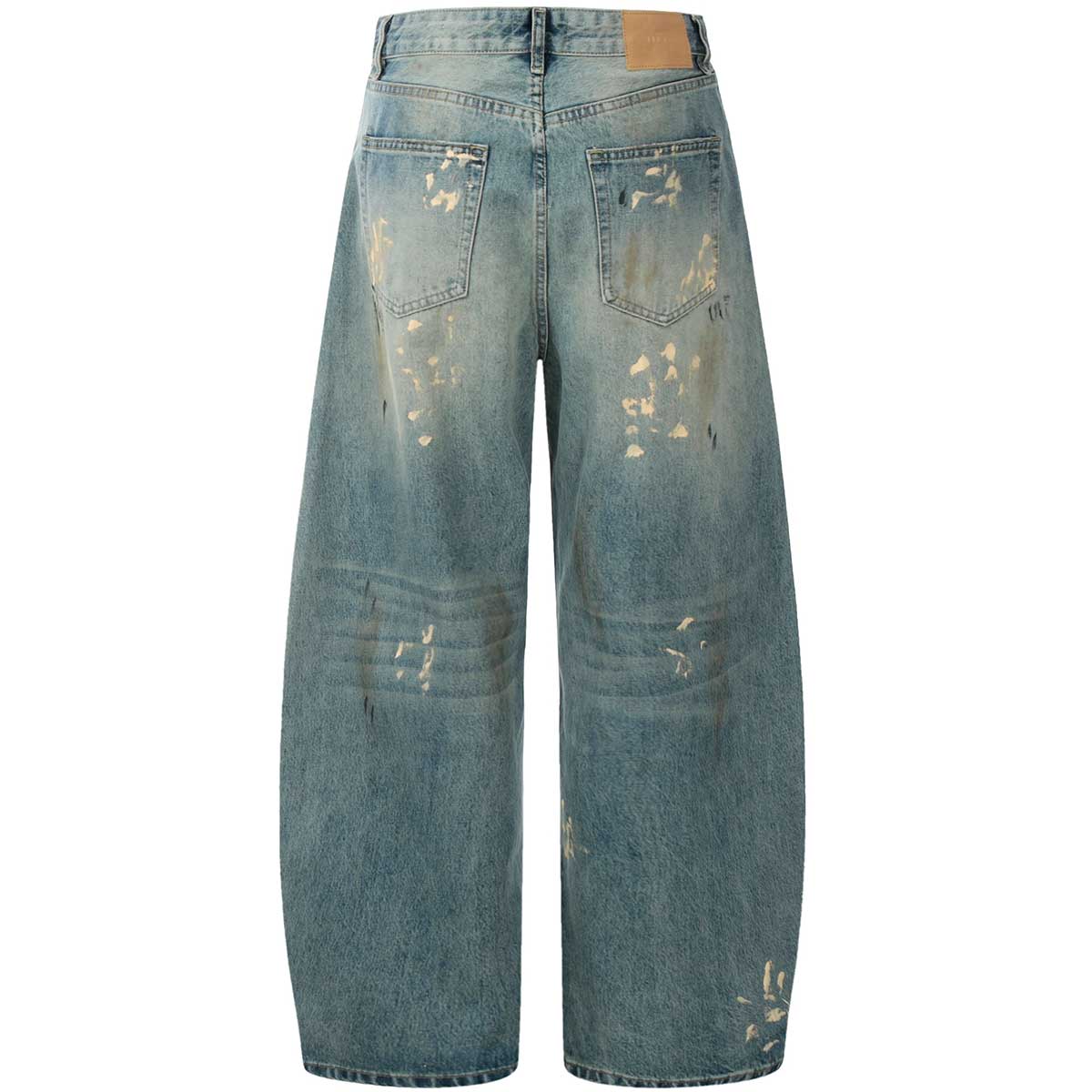 WACOON 1a Hand-Painted Loose Streetwear Jeans