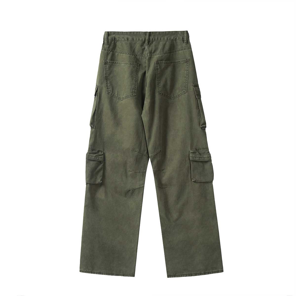 WACOON Working Vintage Multi-Pocket Cargo Hose