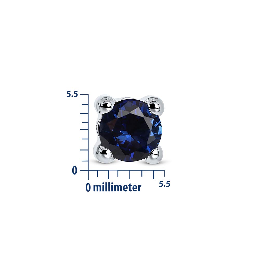 EDERSEENSUCHT- MIORE Schmuck, Ohrringe Damen, Ohrstecker Gold 375 9 Kt Gelbgold/Weißgold, Damenohrringe mit Zirkonia/Saphir/Rubin/Smaragd in Krappenfassung, goldene Ohrstecker Damen, Ohrschmuck