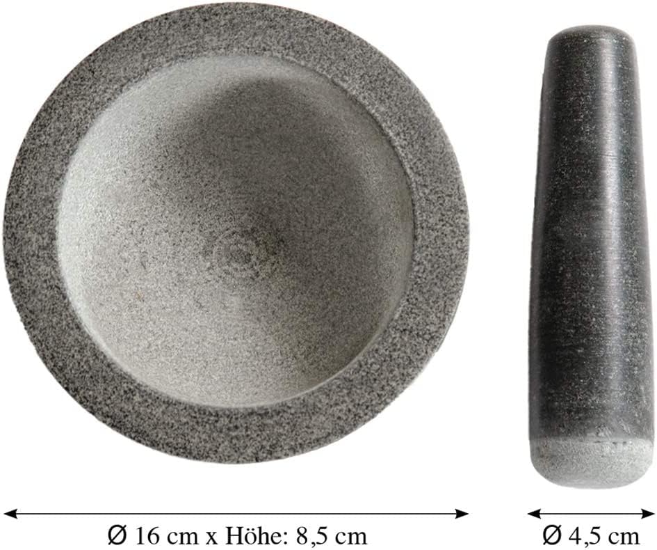 Kesper 71501 Mörser mit Schlegel, Granit