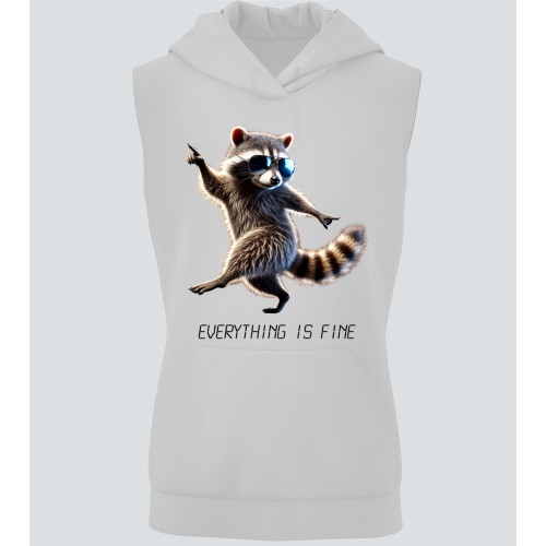 WACOON everything fine Sleeveless Hoodie (380GSM)