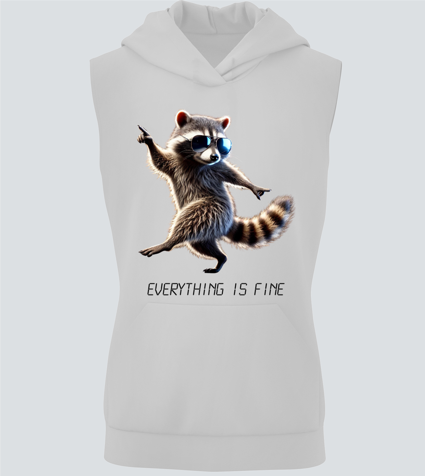 WACOON everything fine Sleeveless Hoodie (380GSM)