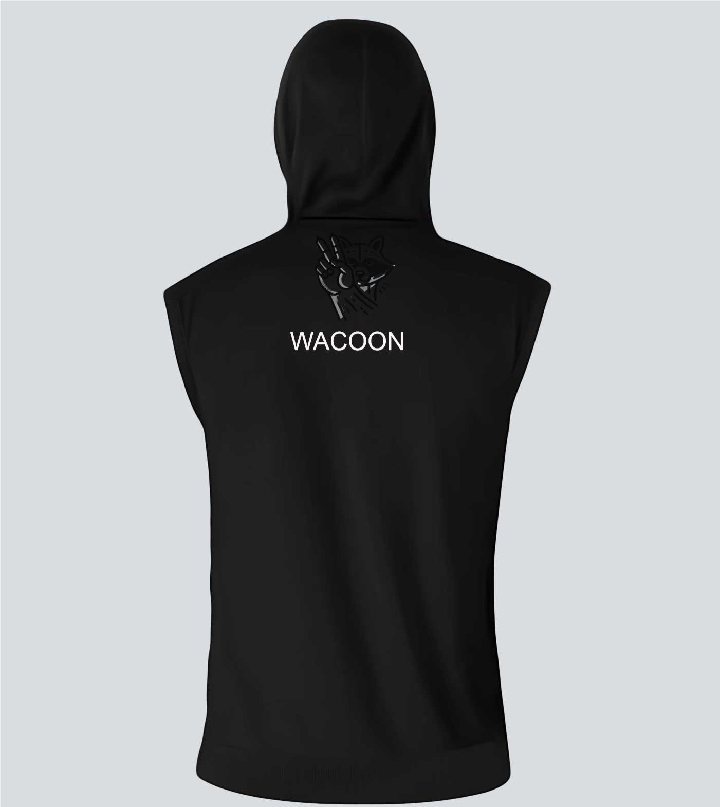 WACOON everything fine Sleeveless Hoodie (380GSM)